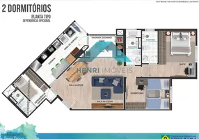 Foto 1 de Apartamento com 2 Quartos à venda, 90m² em Esplanada, Embu das Artes