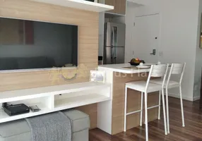 Foto 1 de Flat com 1 Quarto para alugar, 50m² em Brooklin, São Paulo