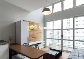 Foto 1 de Flat com 1 Quarto para alugar, 50m² em Moema, São Paulo