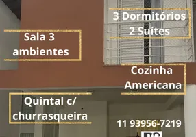 Foto 1 de Casa de Condomínio com 3 Quartos à venda, 128m² em Vila Oliveira, Mogi das Cruzes