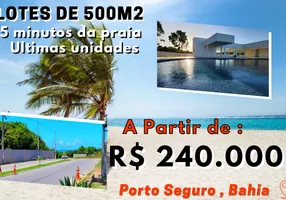 Foto 1 de Lote/Terreno à venda, 500m² em Taperapuan, Porto Seguro