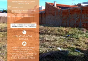 Foto 1 de Lote/Terreno à venda, 250m² em Franca Polo Club, Franca