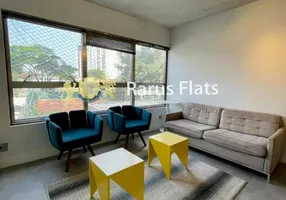 Foto 1 de Flat com 1 Quarto à venda, 69m² em Brooklin, São Paulo