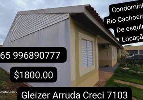 Foto 1 de Casa de Condomínio com 2 Quartos para alugar, 45m² em Jardim Imperial, Cuiabá