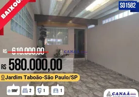 Foto 1 de Sobrado com 2 Quartos à venda, 98m² em Jardim Taboão, São Paulo