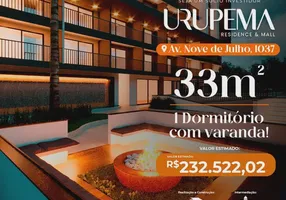 Foto 1 de Apartamento com 1 Quarto à venda, 33m² em Jardim Apolo I, São José dos Campos