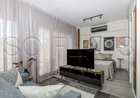 Foto 1 de Flat com 1 Quarto à venda, 42m² em Alphaville, Santana de Parnaíba