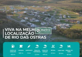 Foto 1 de Lote/Terreno à venda, 475m² em Extensão do Bosque, Rio das Ostras