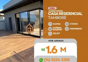 Foto 1 de Casa com 3 Quartos à venda, 403m² em Samambaia Parque Residencial, Bauru