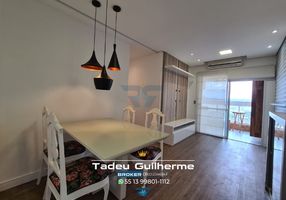 Foto 1 de Apartamento com 1 Quarto para alugar, 50m² em Macuco, Santos