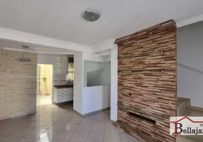 Foto 1 de Casa de Condomínio com 2 Quartos para alugar, 60m² em Vila Homero Thon, Santo André