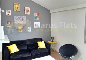 Foto 1 de Flat com 1 Quarto à venda, 70m² em Morumbi, São Paulo