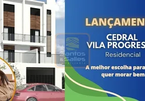 Foto 1 de Apartamento com 2 Quartos à venda, 49m² em Vila Progresso, Santo André