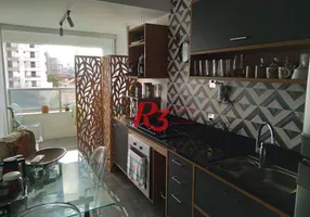 Foto 1 de Apartamento com 2 Quartos à venda, 70m² em Embaré, Santos