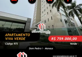 Foto 1 de Apartamento com 3 Quartos à venda, 110m² em Dom Pedro I, Manaus