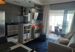 Foto 1 de Flat com 1 Quarto para alugar, 47m² em Campo Belo, São Paulo