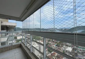 Foto 1 de Apartamento com 3 Quartos à venda, 96m² em Encruzilhada, Santos