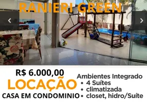 Foto 1 de Casa de Condomínio com 4 Quartos para venda ou aluguel, 326m² em Quinta Ranieri, Bauru