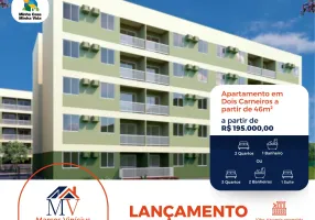 Foto 1 de Apartamento com 3 Quartos à venda, 54m² em Dois Carneiros, Jaboatão dos Guararapes