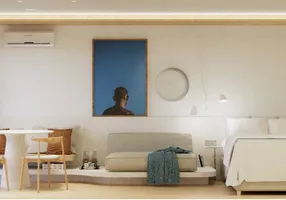 Foto 1 de Apartamento com 1 Quarto para alugar, 34m² em Higienópolis, São Paulo
