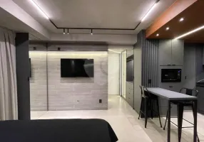 Foto 1 de Apartamento com 1 Quarto para venda ou aluguel, 38m² em Moema, São Paulo