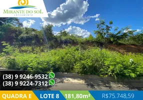 Lotes/Terrenos à venda na Rua Castanheira - Canelas, Montes Claros - MG