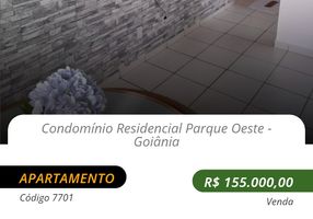 Foto 1 de Apartamento com 2 Quartos à venda, 60m² em Residencial Parque Oeste, Goiânia
