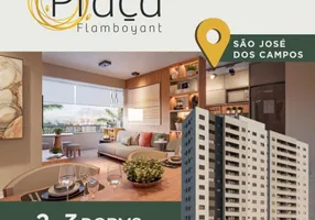 Foto 1 de Apartamento com 2 Quartos à venda, 58m² em Parque Residencial Flamboyant, São José dos Campos