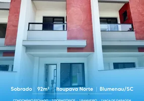 Foto 1 de Casa de Condomínio com 2 Quartos à venda, 92m² em Itoupava Norte, Blumenau