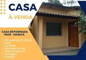 Foto 1 de Casa com 2 Quartos à venda, 70m² em Inoã, Maricá