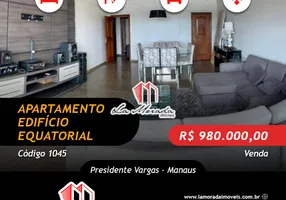 Foto 1 de Apartamento com 3 Quartos à venda, 180m² em Presidente Vargas, Manaus