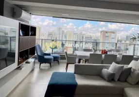 Foto 1 de Flat com 2 Quartos à venda, 128m² em Brooklin, São Paulo