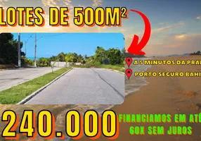 Foto 1 de Lote/Terreno à venda, 500m² em Taperapuan, Porto Seguro