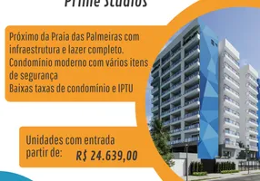 Foto 1 de Apartamento com 1 Quarto à venda, 39m² em Praia Das Palmeiras, Caraguatatuba