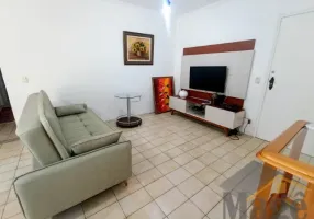 Foto 1 de Apartamento com 2 Quartos para alugar, 89m² em Tombo, Guarujá
