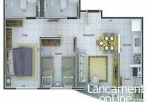 Foto 1 de Apartamento com 2 Quartos à venda, 63m² em Cristo Rei, Várzea Grande
