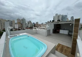 Foto 1 de Cobertura com 3 Quartos à venda, 110m² em Campo Grande, Santos