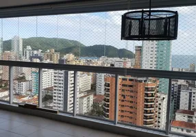 Foto 1 de Apartamento com 3 Quartos para alugar, 129m² em Aparecida, Santos