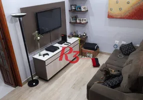 Foto 1 de Casa com 2 Quartos à venda, 70m² em Vila Matias, Santos