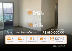 Foto 1 de Apartamento com 3 Quartos à venda, 107m² em Centro, Fortaleza