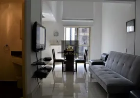 Foto 1 de Flat com 1 Quarto para alugar, 52m² em Moema, São Paulo