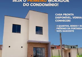 Foto 1 de Casa de Condomínio com 4 Quartos à venda, 82m² em Parque Nascente do Rio Capivara, Camaçari