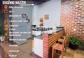 Foto 1 de Sobrado com 4 Quartos à venda, 230m² em Jardim Eugenio Mazzer, Sertãozinho