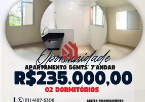 Foto 1 de Apartamento com 2 Quartos à venda, 56m² em Jardim Roberto, Osasco