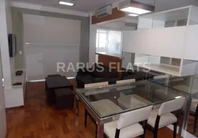 Foto 1 de Flat com 1 Quarto para alugar, 48m² em Moema, São Paulo