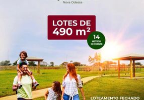 Foto 1 de Lote/Terreno à venda, 490m² em Parque Fortaleza, Nova Odessa