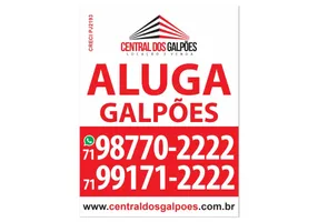 Foto 1 de Galpão/Depósito/Armazém para alugar, 480m² em Conjunto Piraja II, Salvador