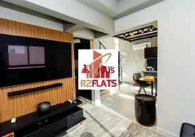 Foto 1 de Flat com 1 Quarto para alugar, 80m² em Vila Olímpia, São Paulo