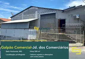 Foto 1 de Galpão/Depósito/Armazém à venda, 500m² em Jardim dos Comerciários, Belo Horizonte