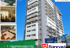 Foto 1 de Apartamento com 3 Quartos à venda, 102m² em Val de Caes, Belém